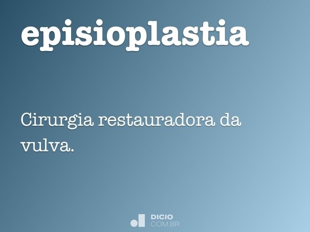 episioplastia