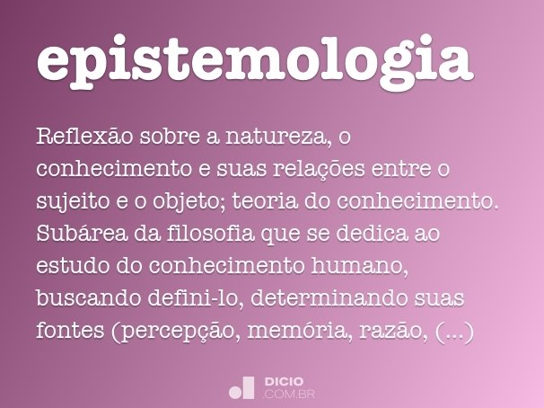 epistemologia