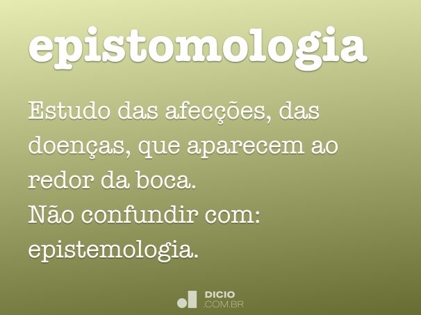 epistomologia