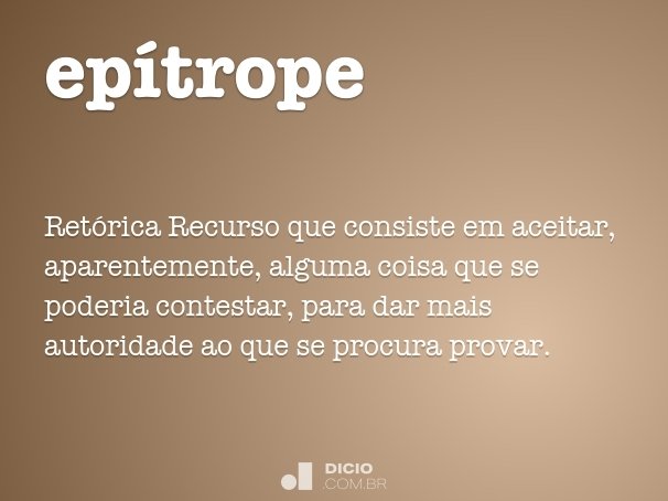 epítrope