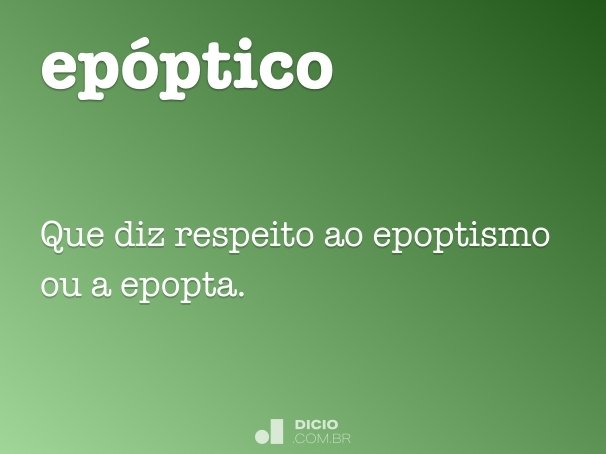 epóptico
