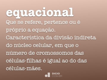 Equacionamento - Dicio, Dicionário Online de Português