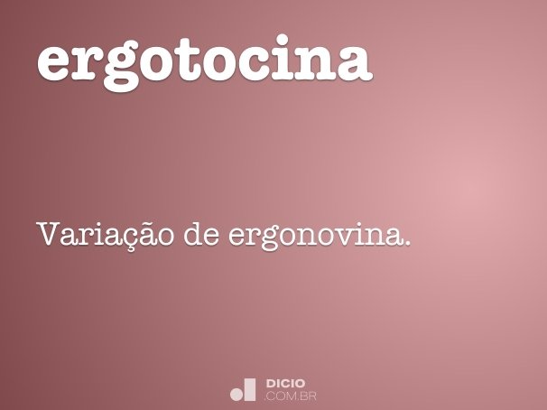 ergotocina