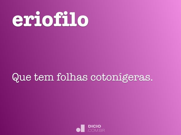 eriofilo