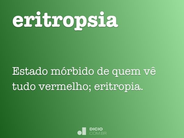eritropsia