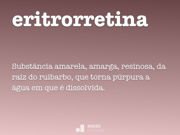 eritrorretina
