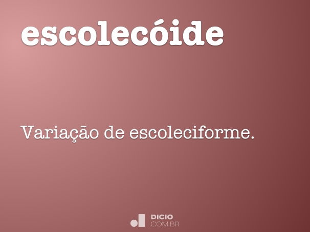 escolecóide