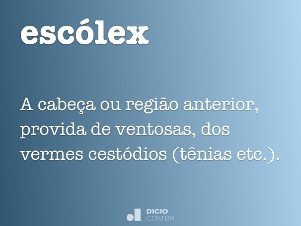 escólex