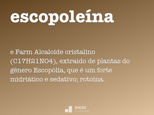escopoleína