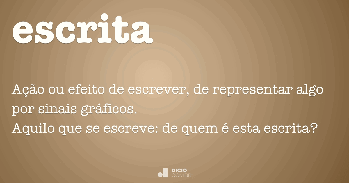 escrita