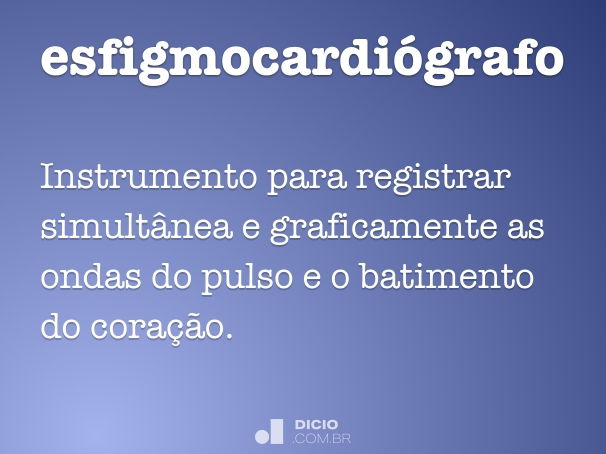 esfigmocardiógrafo