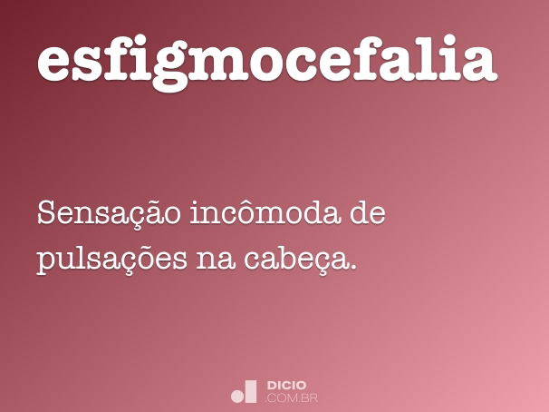 esfigmocefalia