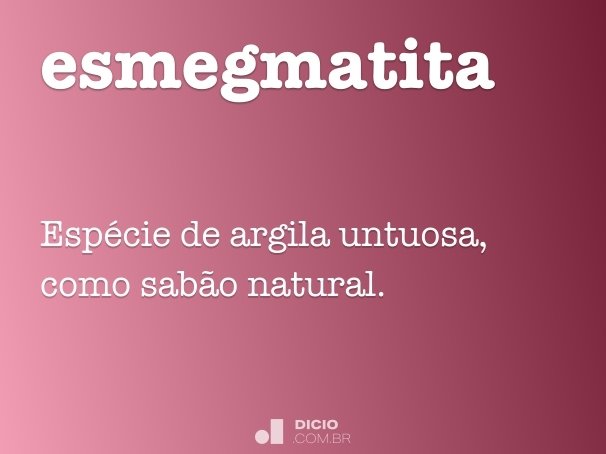 esmegmatita