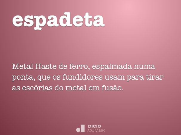 espadeta