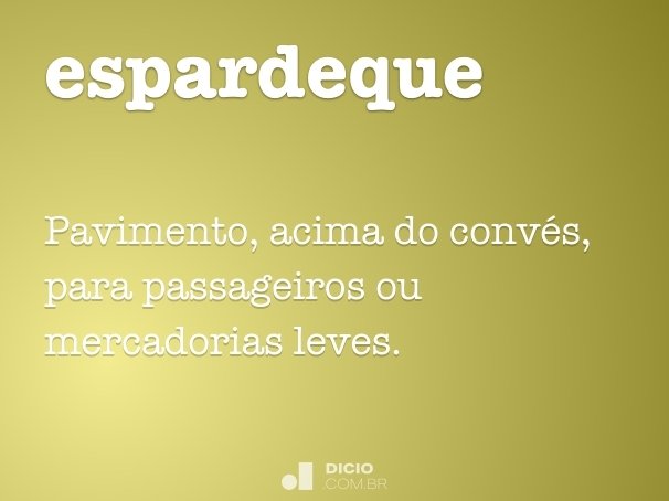 Espeque - Dicio, Dicionário Online de Português