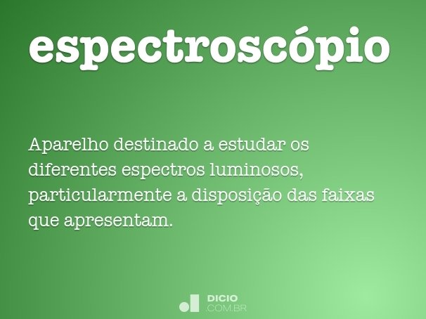 espectroscópio