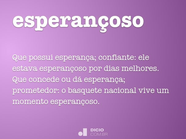 esperançoso