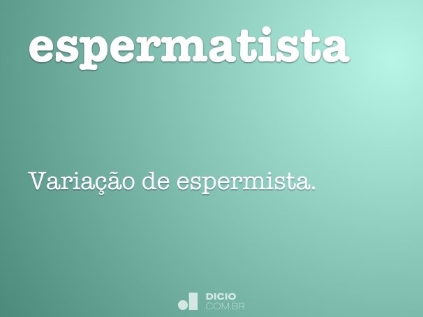 espermatista