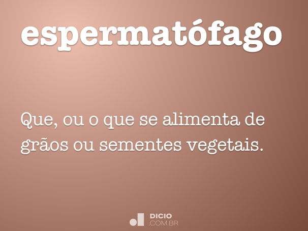 espermatófago