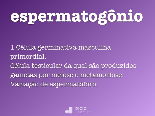 espermatogônio
