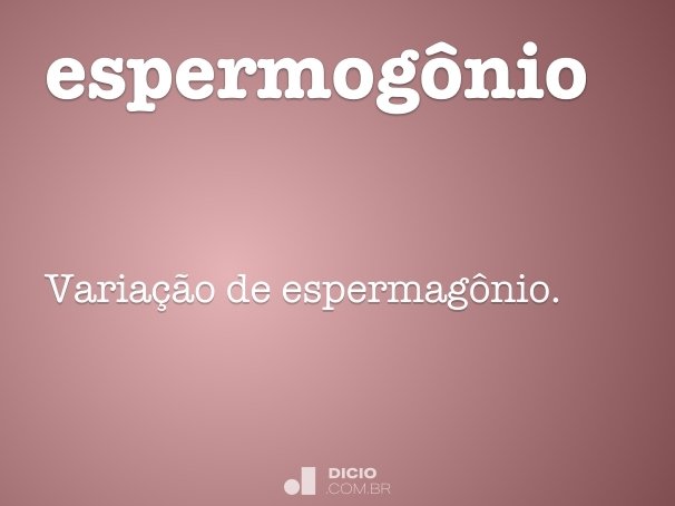 espermogônio