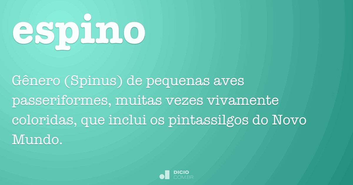 Espino Dicio, Dicionário Online de Português