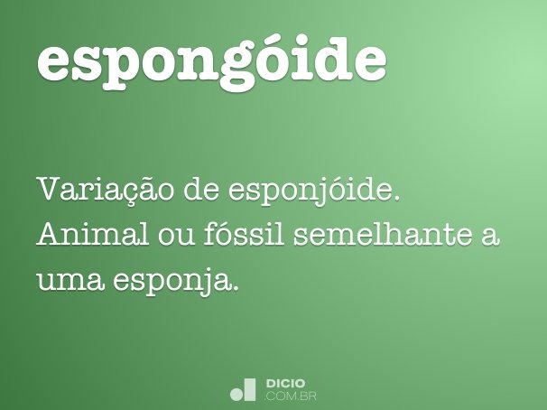 espongóide