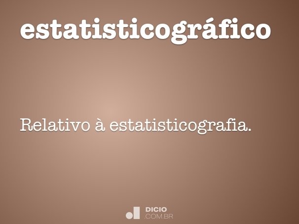 estatisticográfico