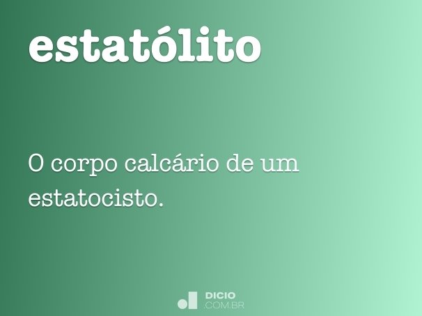 estatólito