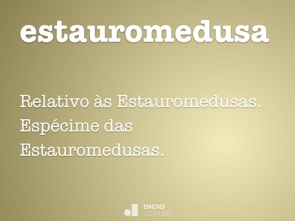 estauromedusa