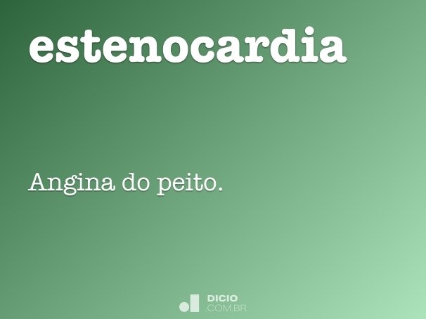 estenocardia
