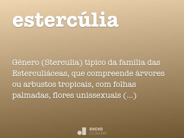 estercúlia
