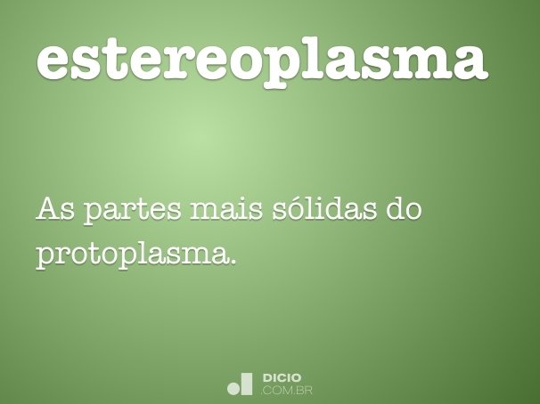 estereoplasma