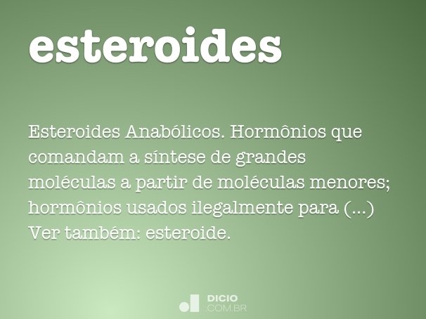 esteroides