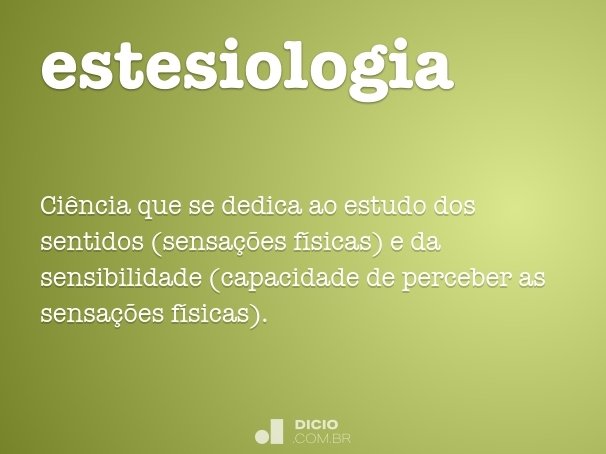 estesiologia
