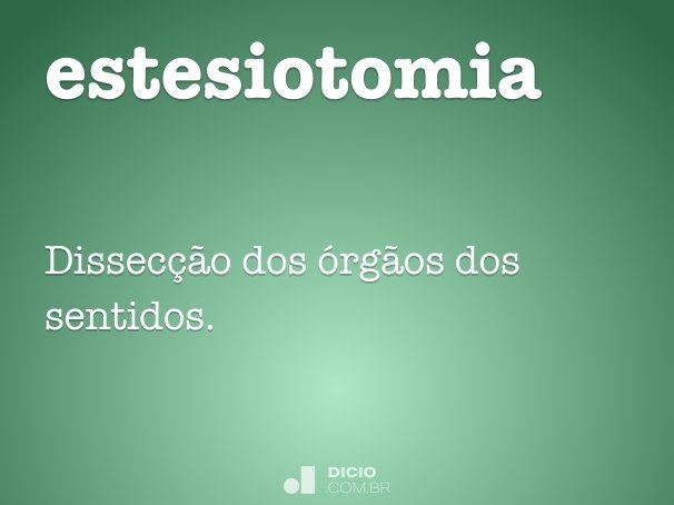 estesiotomia