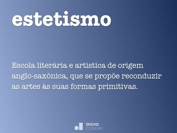 estetismo