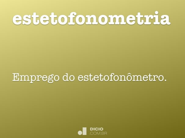 estetofonometria