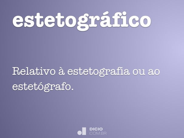 estetográfico