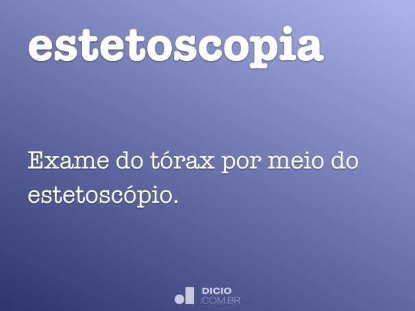 estetoscopia