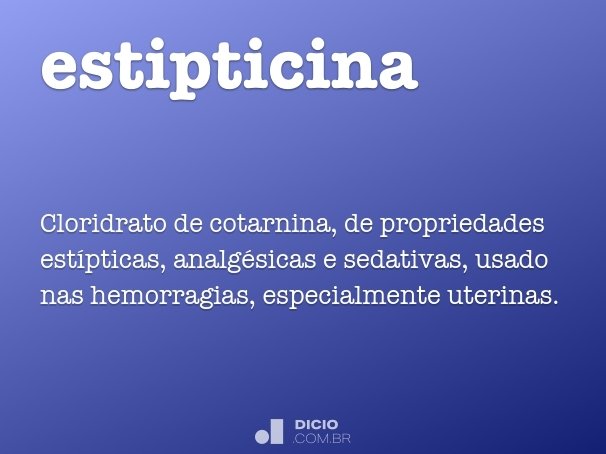 estipticina