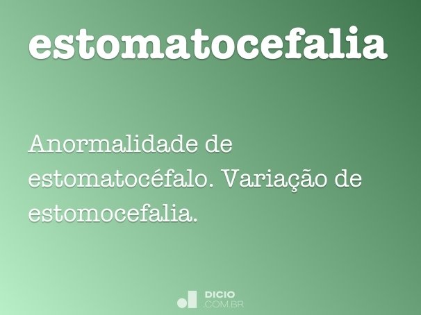 estomatocefalia
