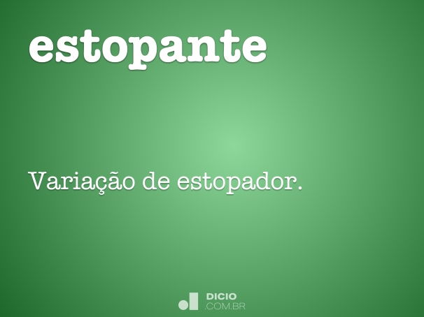 estopante