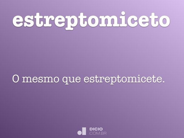 estreptomiceto