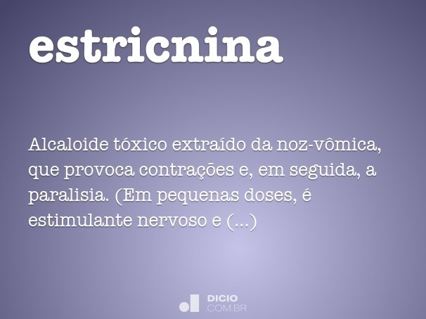 estricnina