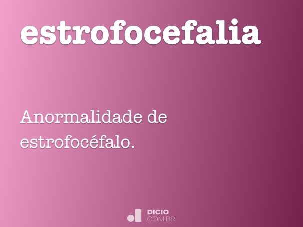 estrofocefalia