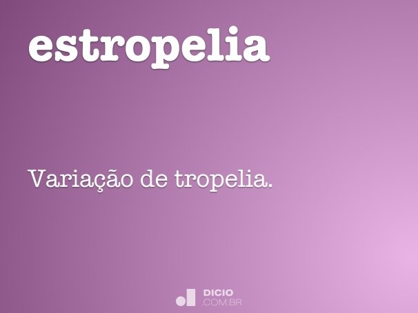 estropelia
