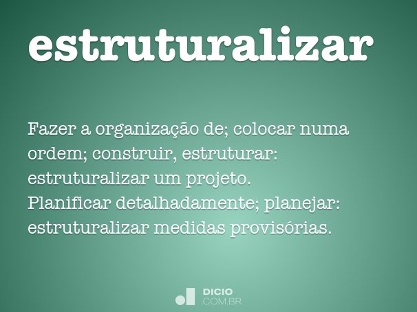 estruturalizar