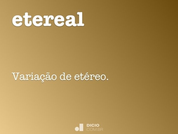 etereal