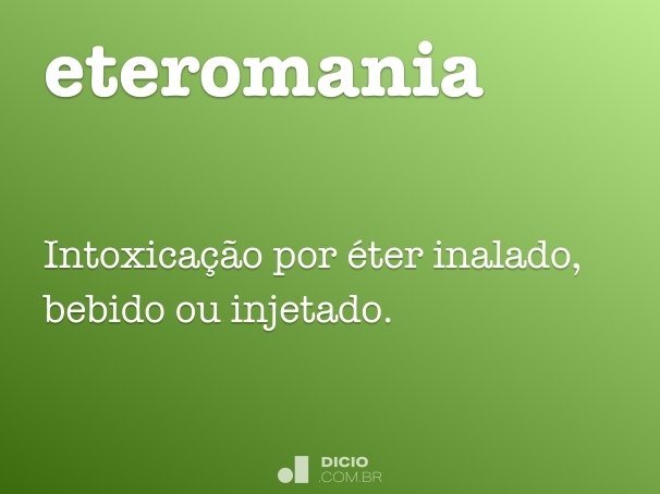eteromania